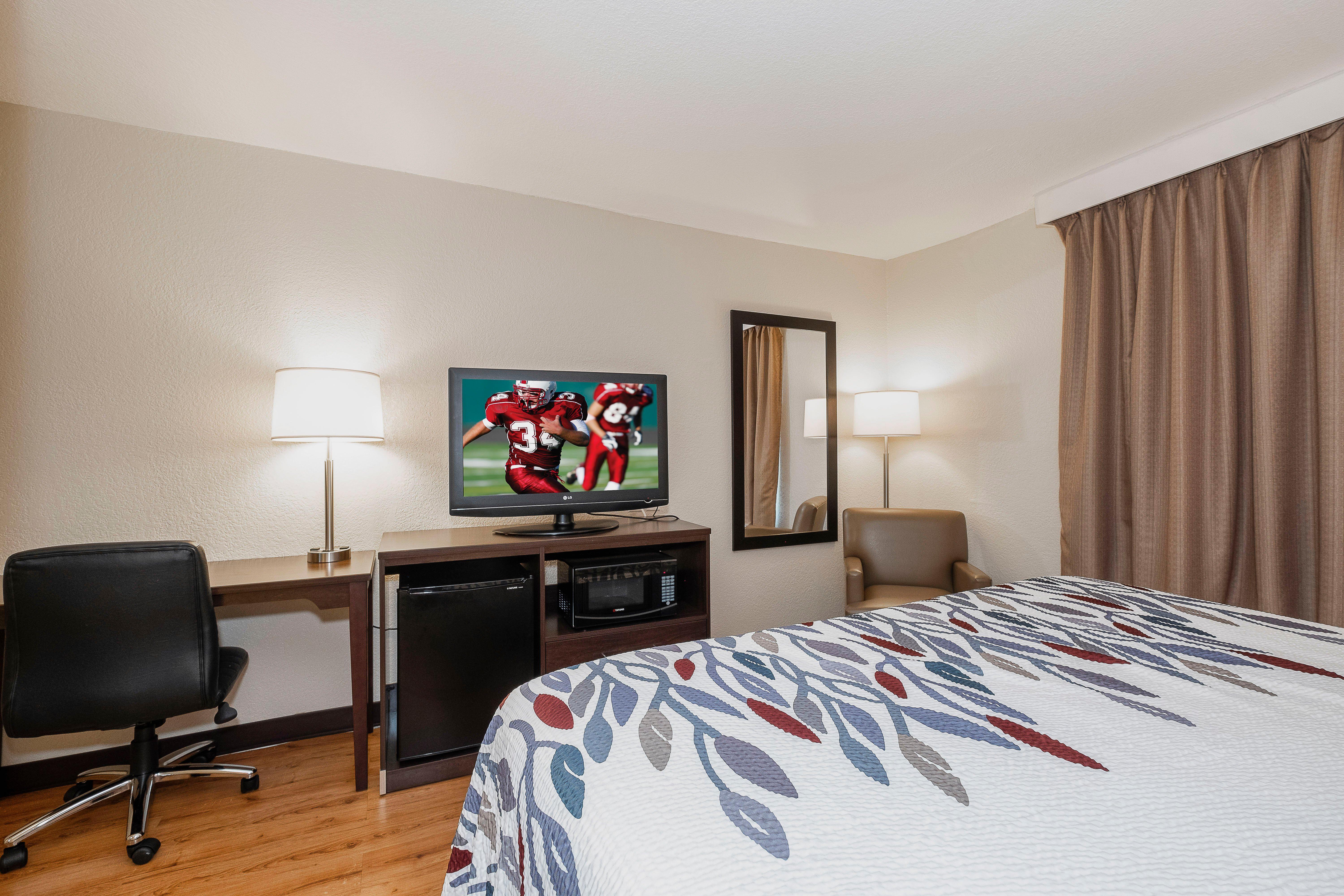 Red Roof Inn Roanoke Rapids Bagian luar foto