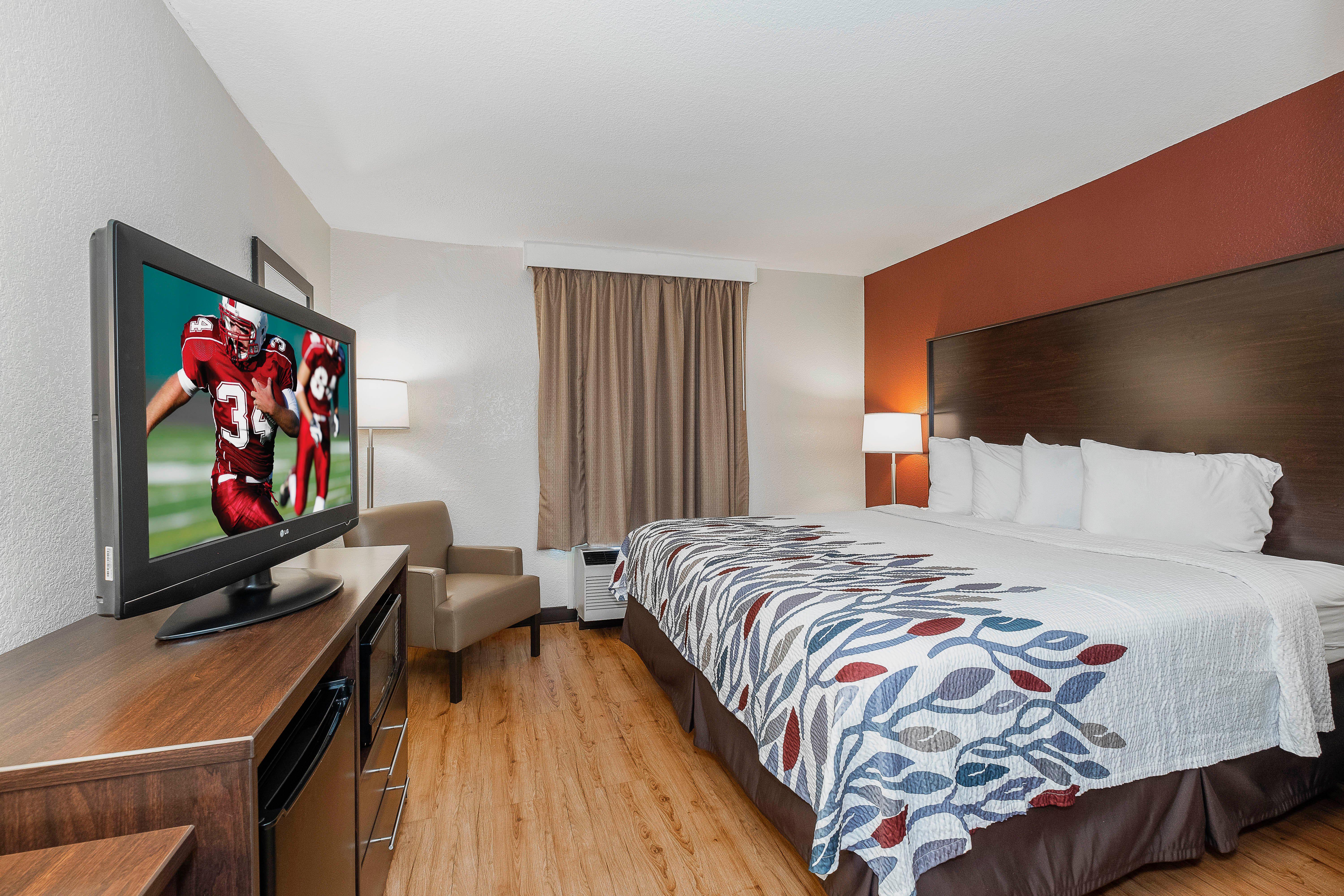 Red Roof Inn Roanoke Rapids Bagian luar foto